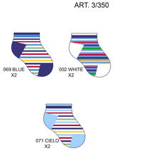 BOY'S SHORT SOCKS 3/350 Tellini S.r.l. Wholesale Clothing